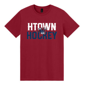 Red H-Town Hockey Shirt Unisex
