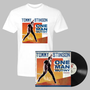White OMM Shirt + Vinyl Bundle